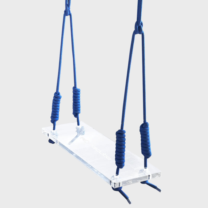 Custom Transparent Acrylic Swing – Modern Outdoor/Indoor Hanging Chair with Personalized Design Options.