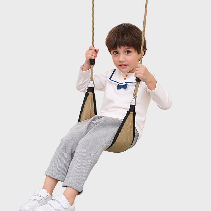 CozyCanvas Kids' Fabric Swing – Safe & Fun Indoor Play.