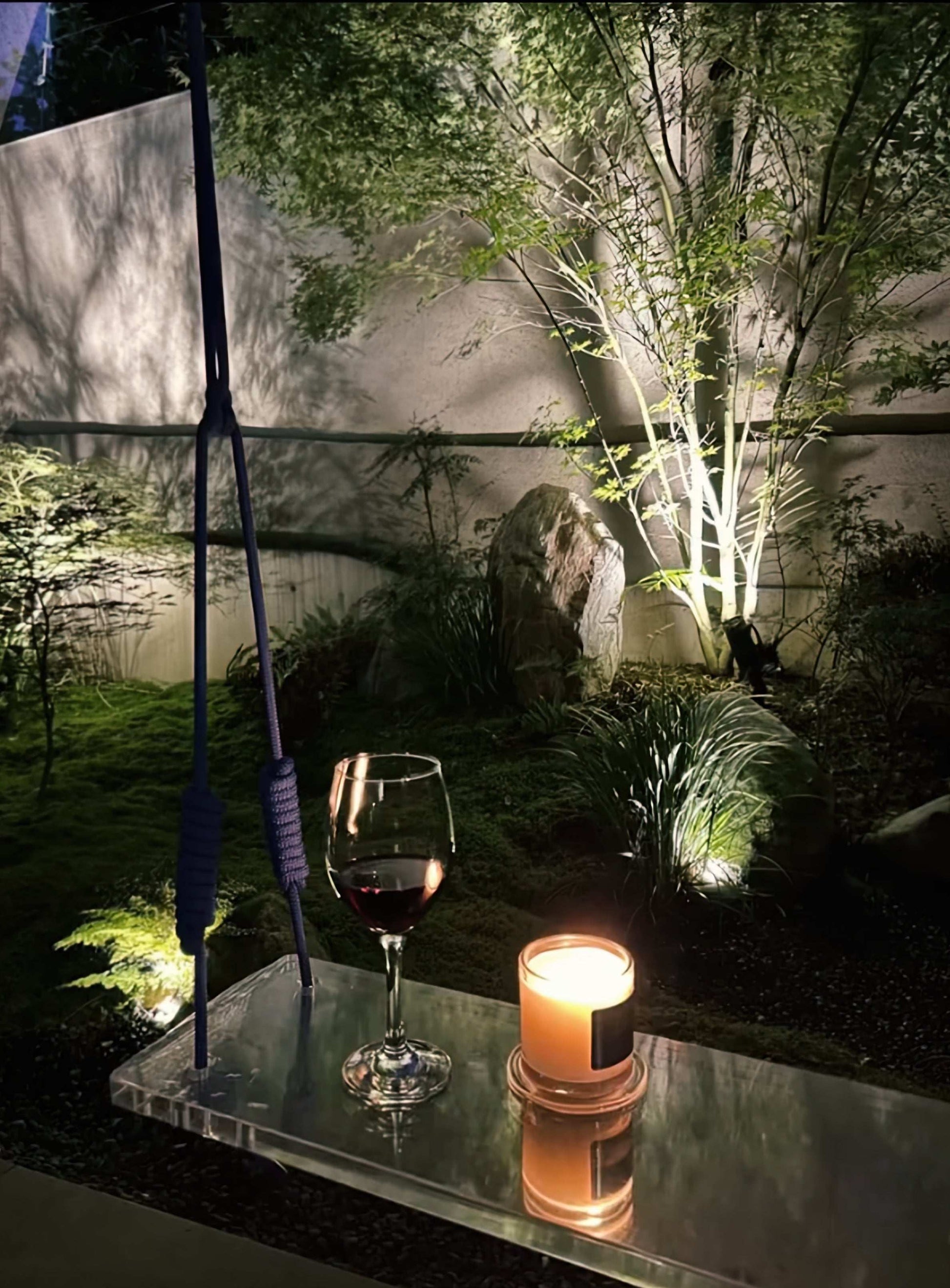 Custom Transparent Acrylic Swing – Modern Outdoor/Indoor Hanging Chair with Personalized Design Options.