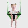 Toddler Swing &  Swing - Adjustable Rope Swing Seat for Kids.