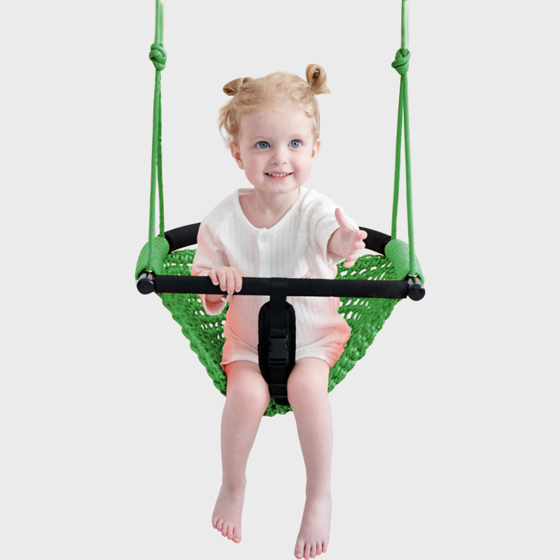 Toddler Swing &  Swing - Adjustable Rope Swing Seat for Kids.