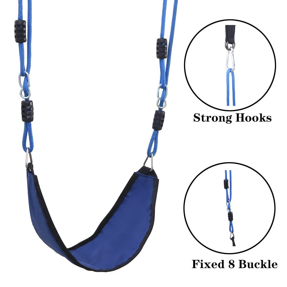 CozyCanvas Kids' Fabric Swing – Safe & Fun Indoor Play.