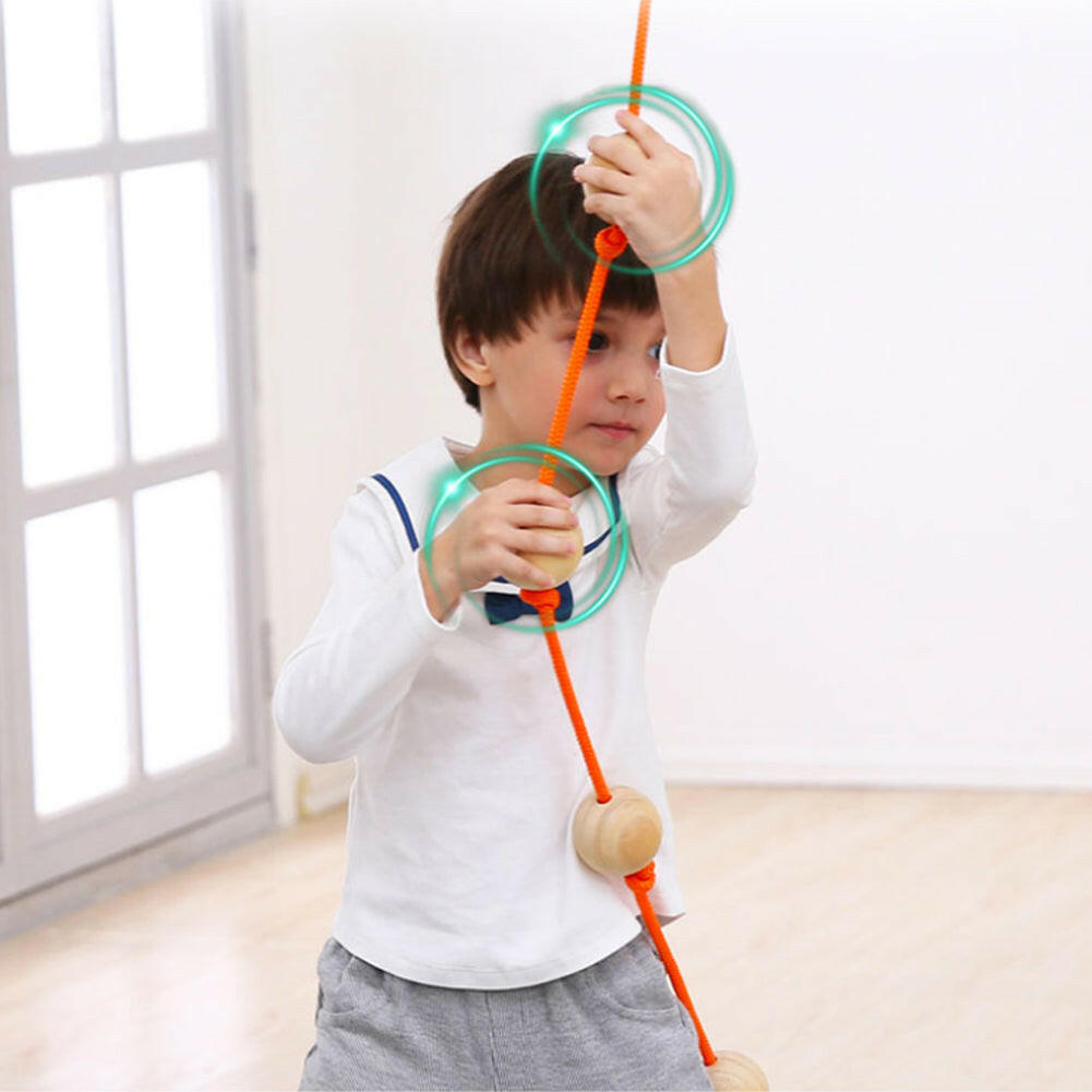 Kids Climbing Rope with Anti-Slip Grip - Outdoor Adventure Training Kit.