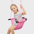 Hand-Knitting Toddler Swing, Swing Seat for Kids with Adjustable Ropes.