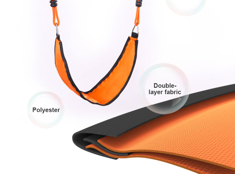 CozyCanvas Kids' Fabric Swing – Safe & Fun Indoor Play.