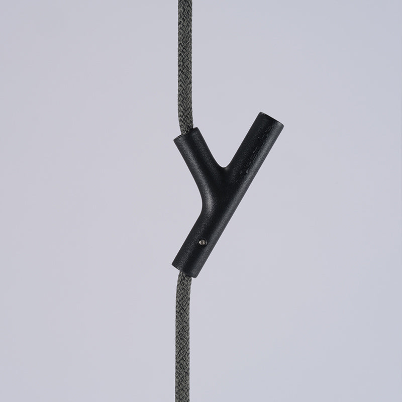 ROPECUBE Designer Rope Garment Rack - Luxury Minimalist for Boutique Hotels & Home Decor