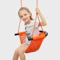 Hand-Knitting Toddler Swing, Swing Seat for Kids with Adjustable Ropes.