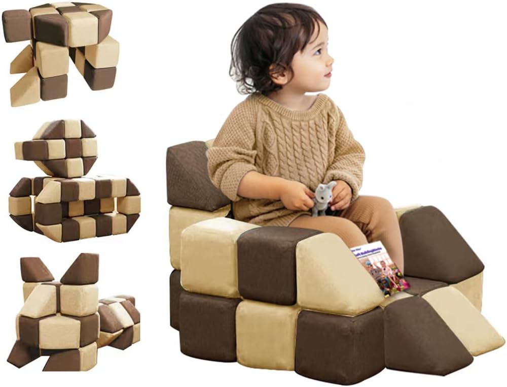 Magnetic Soft Building Blocks for Kids, Magnetic Blocks, Big Blocks.