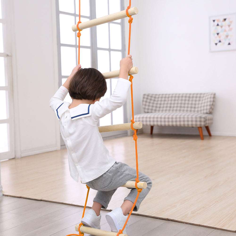 Children's toy rope ladder Perfect for Indoor and Outdoor Play,.
