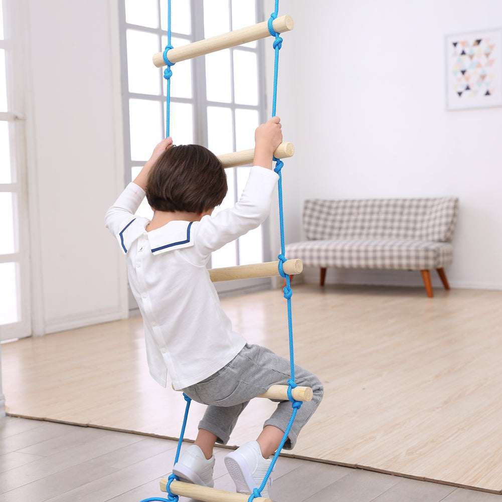 Children's toy rope ladder Perfect for Indoor and Outdoor Play,.