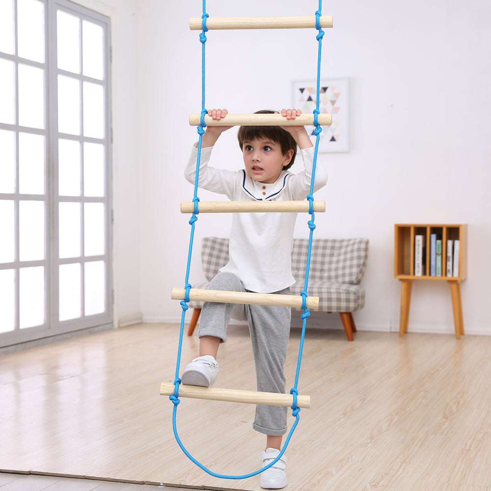 Children's toy rope ladder Perfect for Indoor and Outdoor Play,.