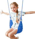 Hand-Knitting Kids Swing, Indoor Outdoor Portable Tree Swing Seat.