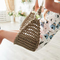 Hand-Knitting Kids Swing, Indoor Outdoor Portable Tree Swing Seat.