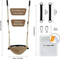Hand-Knitting Toddler Swing, Swing Seat for Kids with Adjustable Ropes.