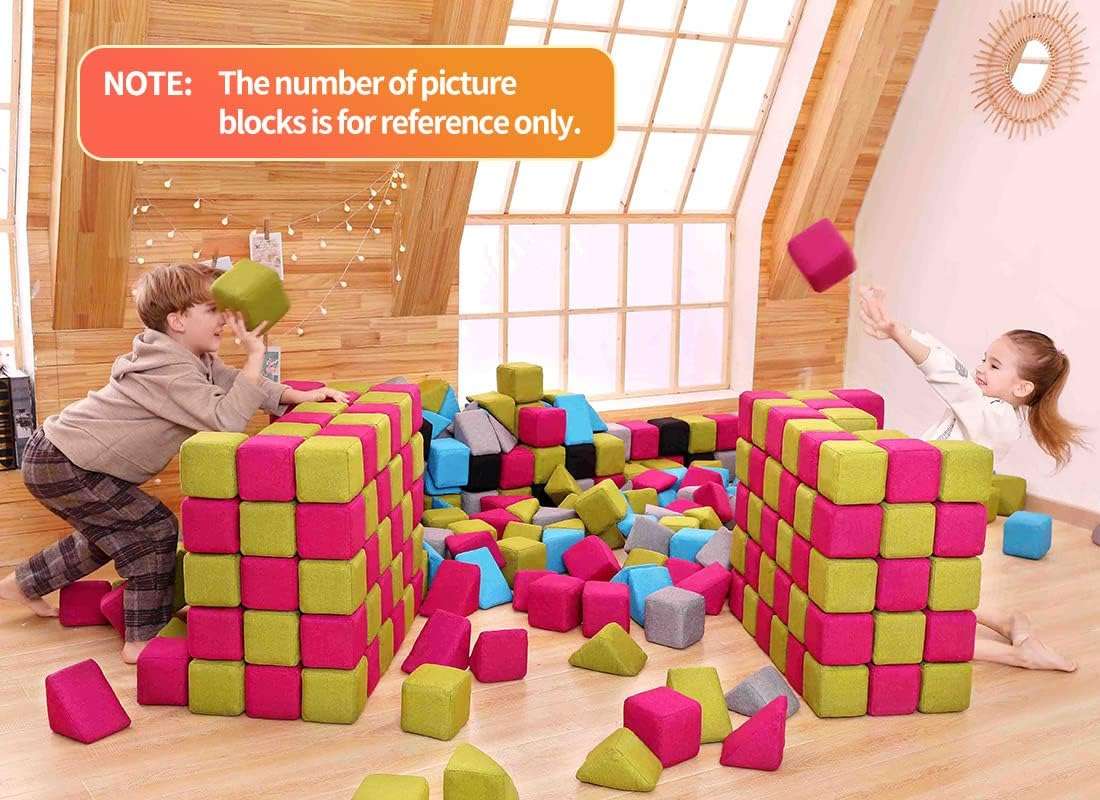 Magnetic Soft Building Blocks for Kids, Magnetic Blocks, Big Blocks.