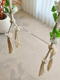 Custom Transparent Acrylic Swing – Modern Outdoor/Indoor Hanging Chair with Personalized Design Options.